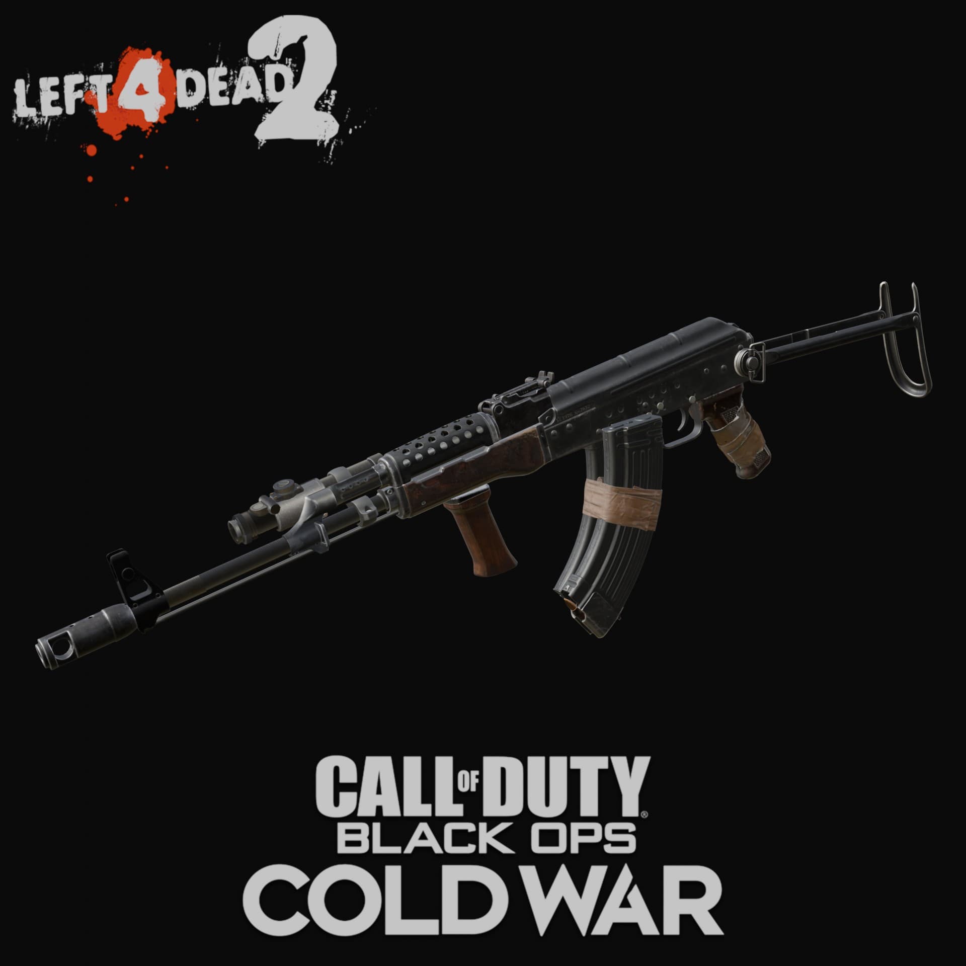 COD17:Black Ops Cold War AK47 （AK） — Left 4 Dead 2 Steam Workshop preview image