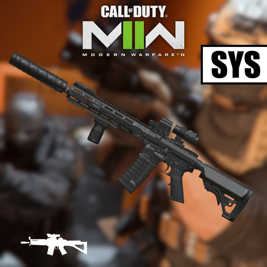 MW22 M4 "M4V7-S" Build Black (SG552) — Left 4 Dead 2 Steam Workshop preview image