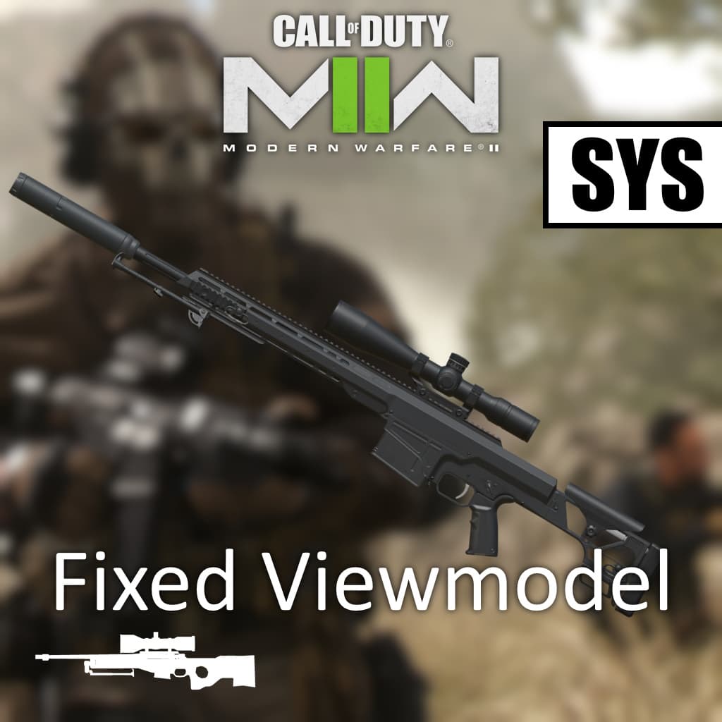 MW22 Sup. MCPR-300 (AWP) (Fixed View) — Left 4 Dead 2 Steam Workshop preview image