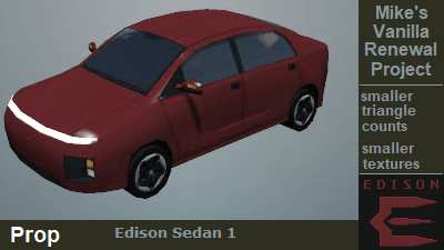 edison sedan1  prop — Cities: Skylines Steam Workshop preview image
