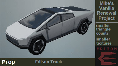 edison truck prop — Cities: Skylines Steam Workshop preview image