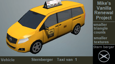 ms taxi sternberger van 1 — Cities: Skylines Steam Workshop preview image
