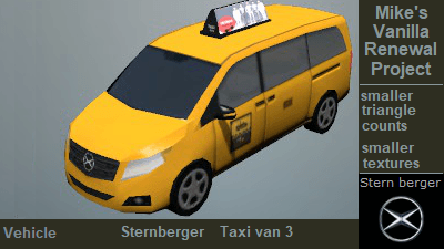 ms taxi sternberger van 3 — Cities: Skylines Steam Workshop preview image