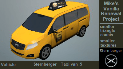 taxi sternberger van 05 — Cities: Skylines Steam Workshop preview image