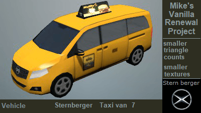 taxi sternberger van 07 — Cities: Skylines Steam Workshop preview image