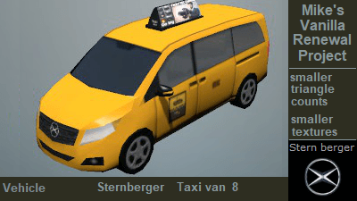 taxi sternberger van 08 — Cities: Skylines Steam Workshop preview image