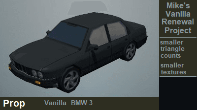 vanilla bmw 3 prop — Cities: Skylines Steam Workshop preview image