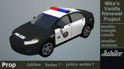 police sedan 1 prop — Cities: Skylines Steam Workshop preview image