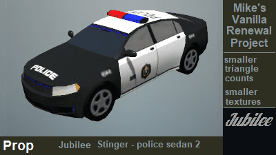 police sedan 2 prop — Cities: Skylines Steam Workshop preview image