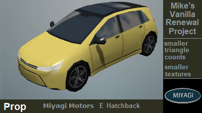 miyagi e hatchback prop — Cities: Skylines Steam Workshop preview image