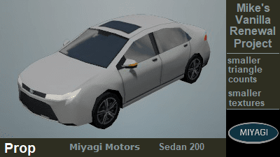 miyagi sedan 200 prop — Cities: Skylines Steam Workshop preview image