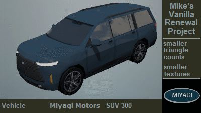 miyagi suv 300 — Cities: Skylines Steam Workshop preview image
