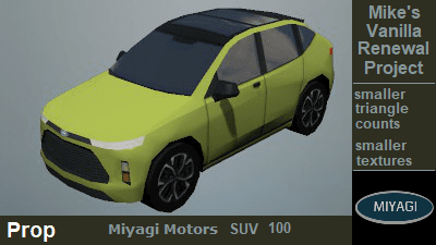 miyagi suv 100 prop — Cities: Skylines Steam Workshop preview image