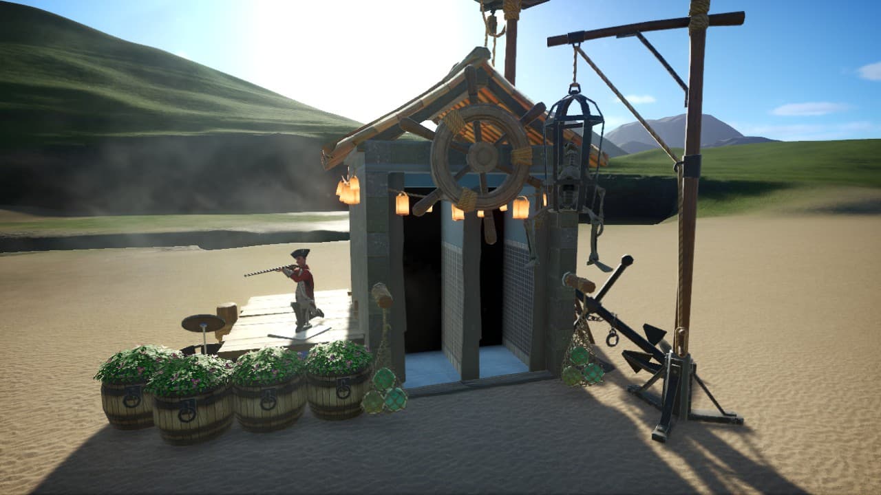 Pirate Bathroom — Planet Coaster Workshop preview
