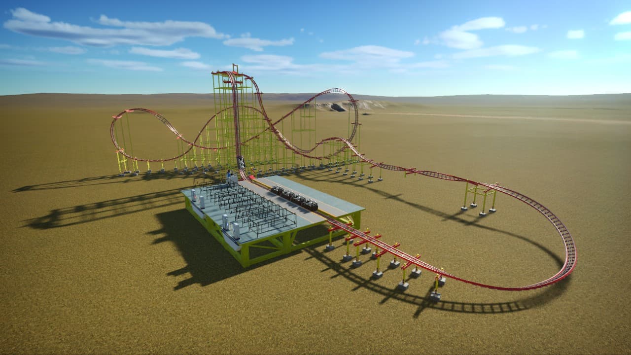 Crazy wildmouse — Planet Coaster Steam Workshop preview image