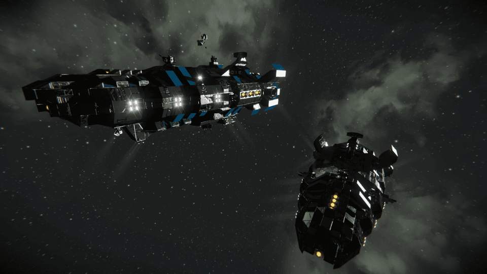 OIE Paladin Heavy Corvette — Space Engineers Workshop preview