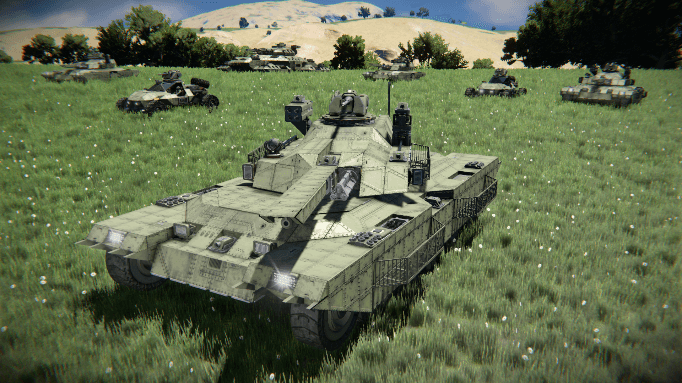 AG-73 Warrior MBT — Space Engineers Steam Workshop preview image