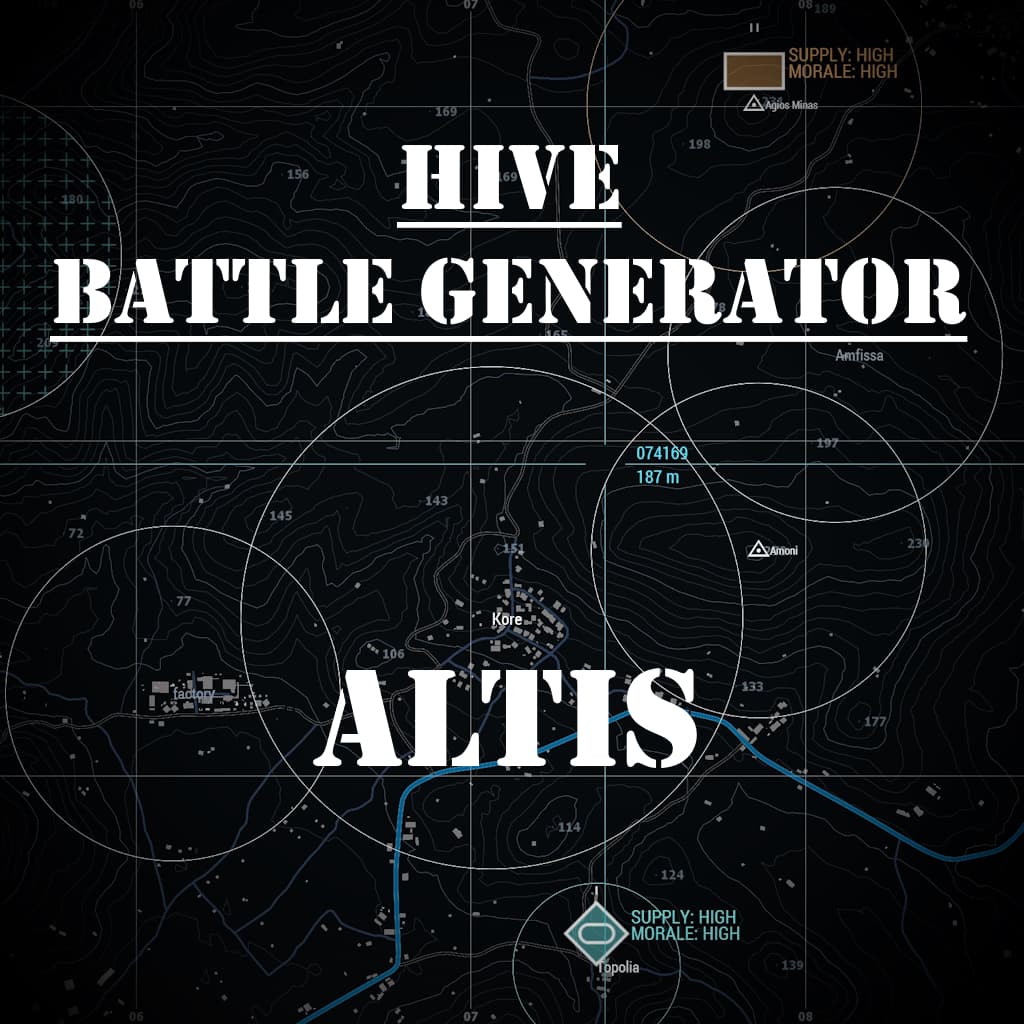 HIVE Battle Generator ALTIS — Arma 3 Steam Workshop preview image
