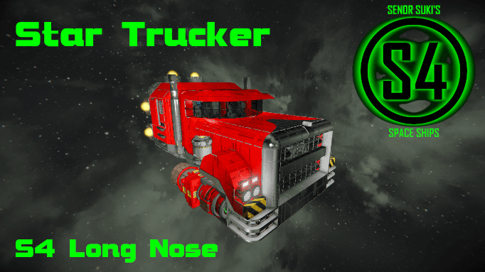 Star Trucker S4 Long Nose — Space Engineers Workshop preview