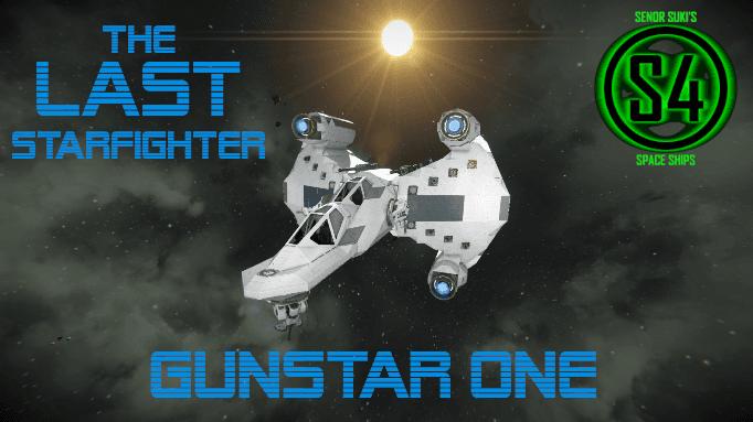 Last Starfighter Gunstar One — Space Engineers Workshop preview