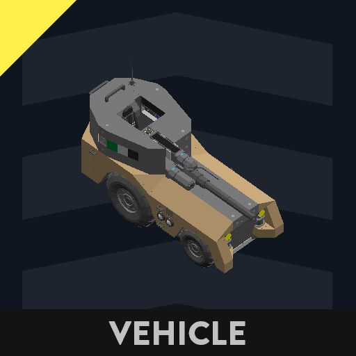 Armoured Car MkIV (Radar Guided Heavy Auto) — Stormworks: Build and Rescue Steam Workshop preview image