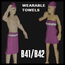  Wearable Towels [B41/B42] — Project Zomboid Steam Workshop preview image