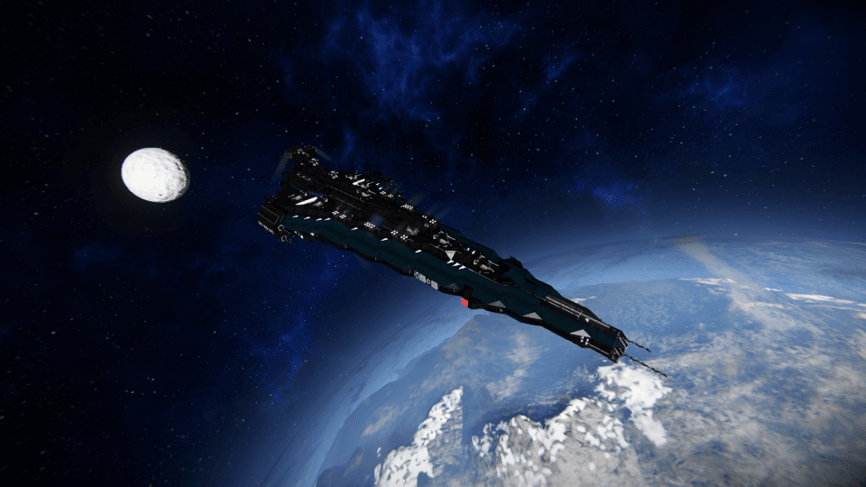 OIE Xelyan Light Cruiser — Space Engineers Workshop preview