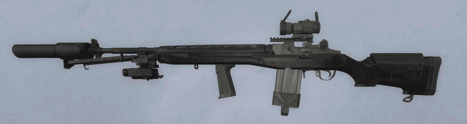 COD: CW DMR-14 (MW2022 anim) replace hunting rifle — Left 4 Dead 2 Steam Workshop preview image