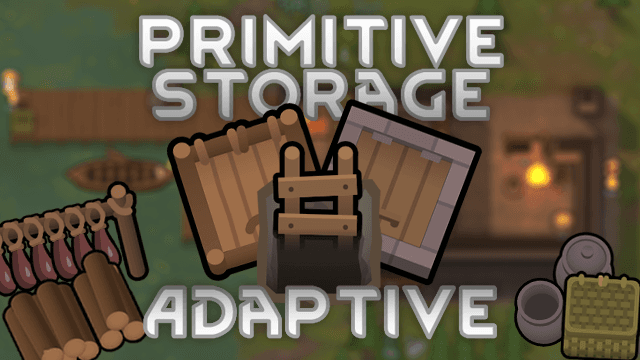 Adaptive Primitive Storage — RimWorld Workshop preview