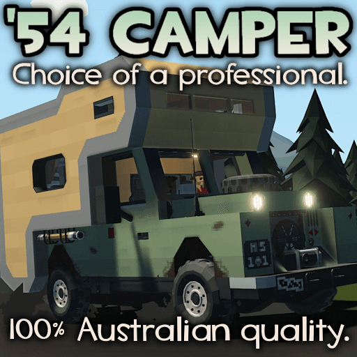 '54 Land Rover Series 2 Camper RV — Stormworks: Build and Rescue Workshop preview
