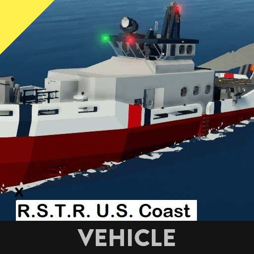 R.S.R.T. U.S. Coast Guard Patrol Boat (no guns) — Stormworks: Build and Rescue Workshop preview