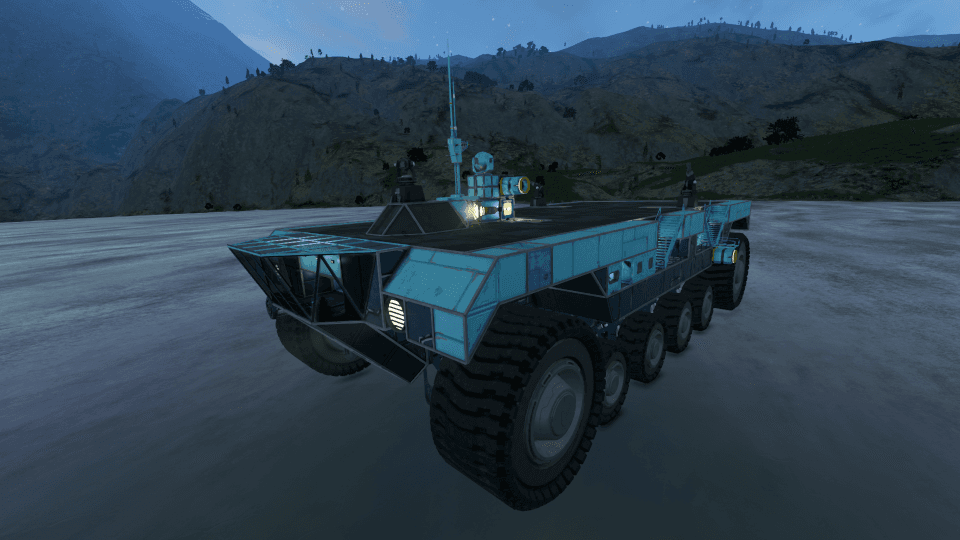 Nomadic Pioneer — Space Engineers Workshop preview