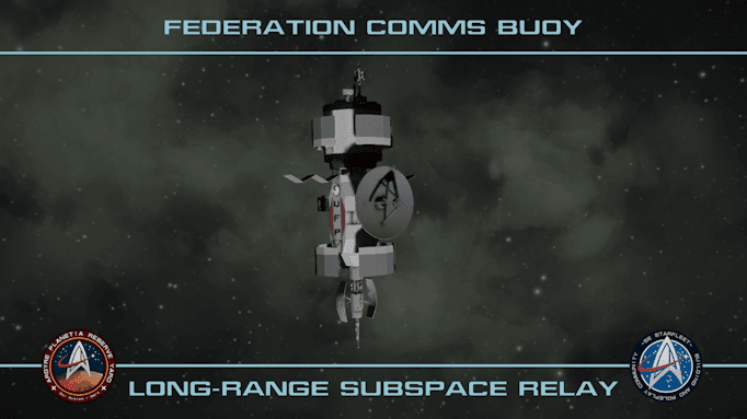 Federation Comms Buoy  [Star Trek] — Space Engineers Workshop preview