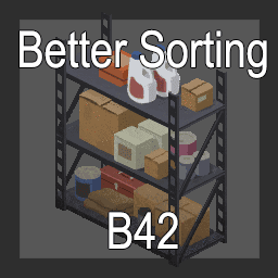 [ABANDONED][B42] Better Sorting — Project Zomboid Steam Workshop preview image