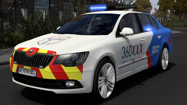360 Degres Service Skin Skoda Superb — Euro Truck Simulator 2 Steam Workshop preview image