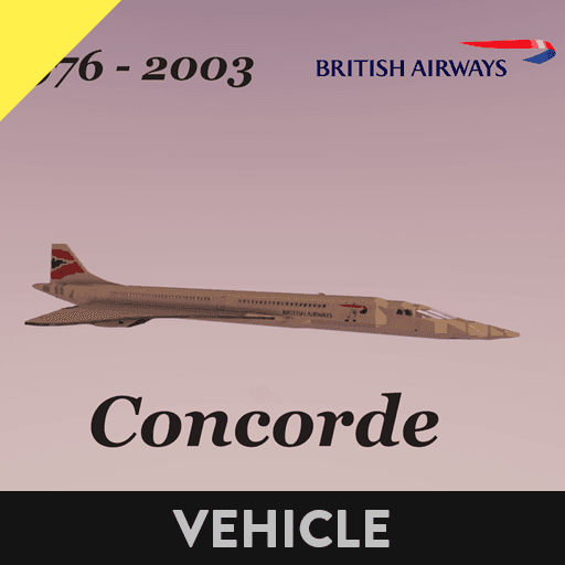 Concorde British Airways — Stormworks: Build and Rescue Workshop preview
