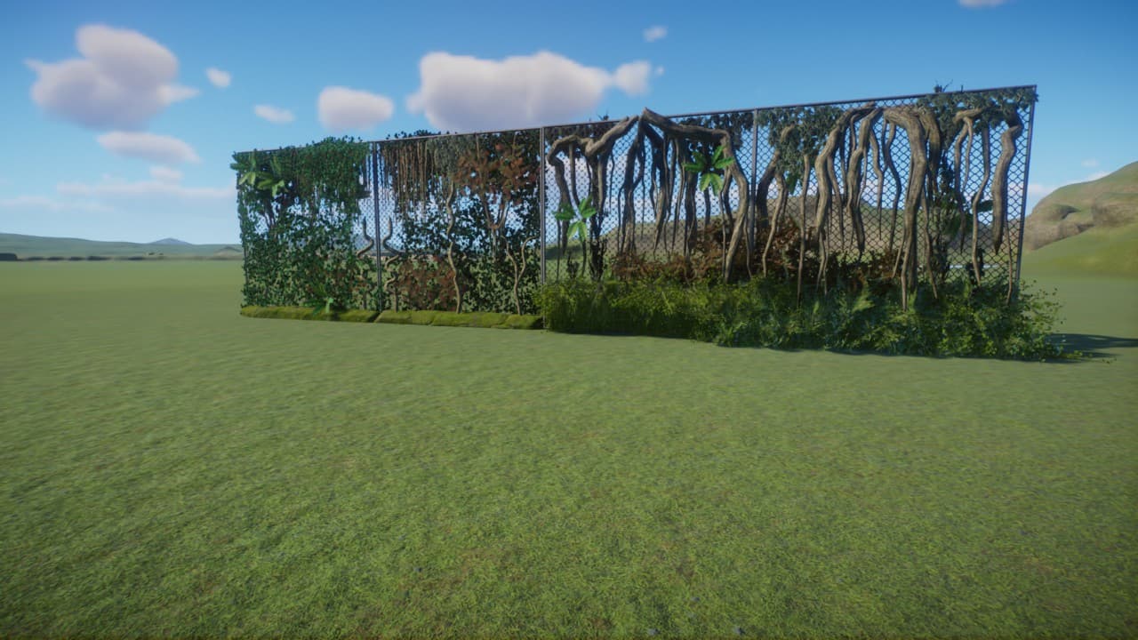 natural divider, fence, screen, border, barrier — Planet Zoo Steam Workshop preview image