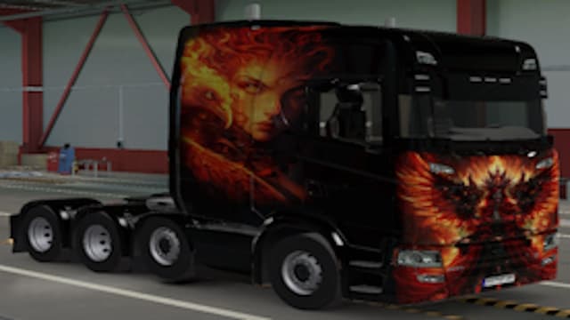 Feuerengel Scania 8x4 S — Euro Truck Simulator 2 Steam Workshop preview image