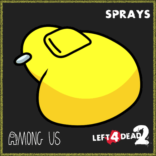 Spray Among-us
 — Left 4 Dead 2 Steam Workshop preview image