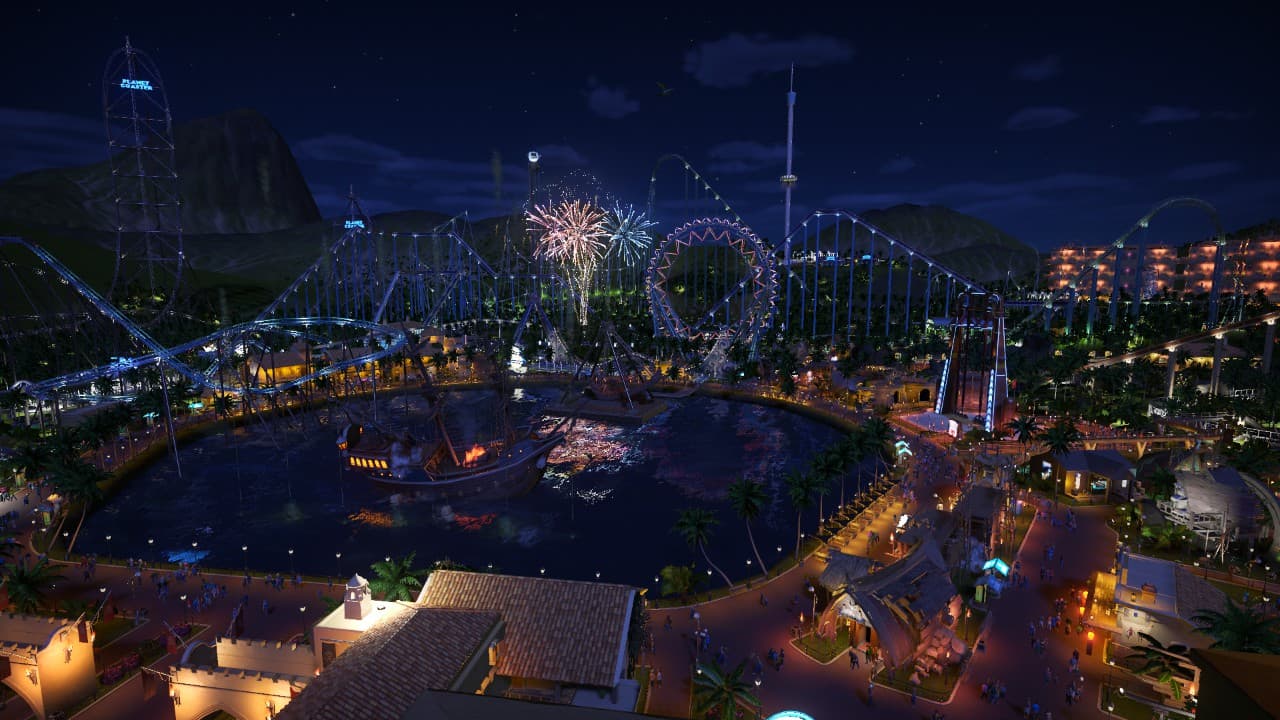 Planet Coaster with Pirates[Honolulu, Hawaii, USA](Virtual Park) — Planet Coaster Steam Workshop preview image