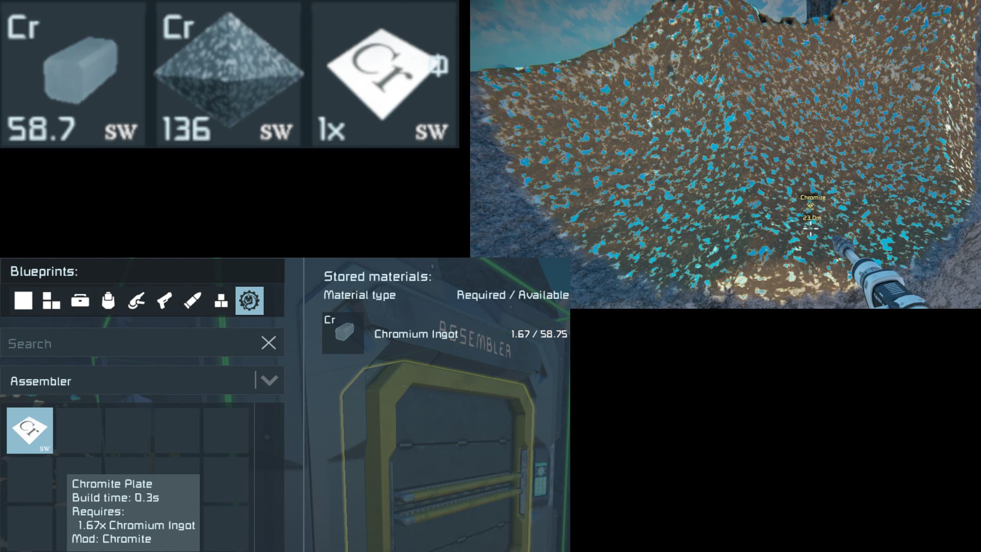 Chromite — Space Engineers Workshop preview