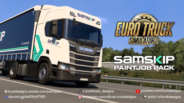 Samskip Vandieren Multimodal — Euro Truck Simulator 2 Steam Workshop preview image