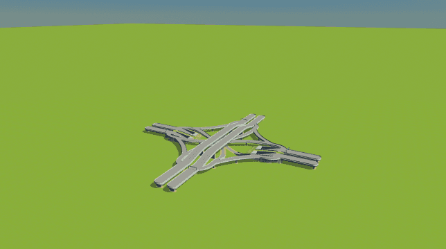 立交桥 60*50*4 — Cities: Skylines Steam Workshop preview image
