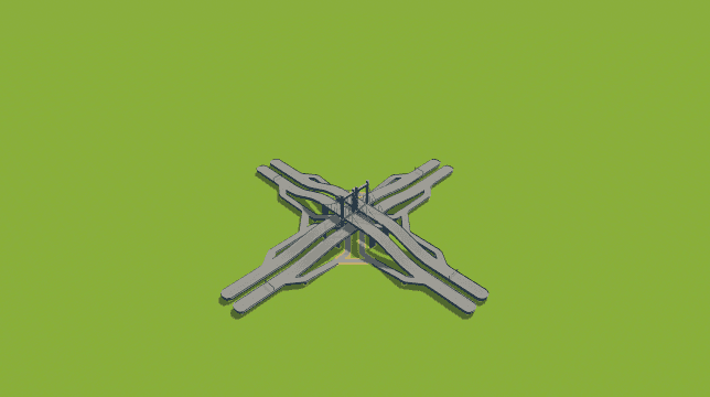 立交桥 60*50*4（高架桥） — Cities: Skylines Workshop preview
