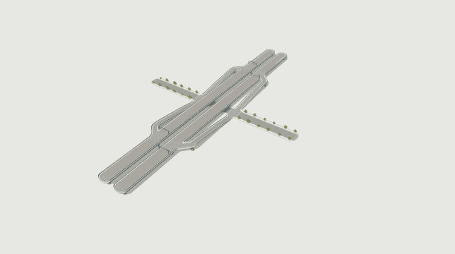 菱形立交自制（宽路） — Cities: Skylines Workshop preview