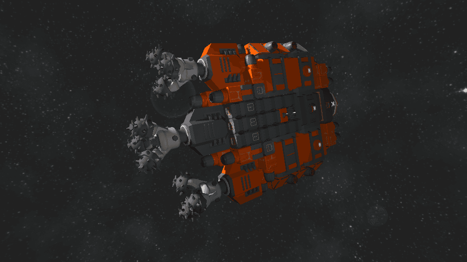 VCS Comminution Mining Drone — Space Engineers Steam Workshop preview image