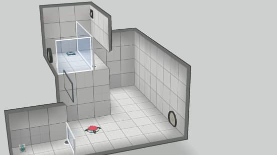 PUT THAT BOX ON THAT THING - Chamber 02 — Portal 2 Workshop preview