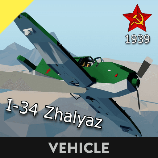 I-34 Zhalyaz - Soviet fighter — Stormworks: Build and Rescue Steam Workshop preview image
