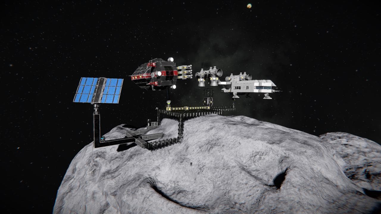 Bertha&BaseNov27 — Space Engineers Workshop preview