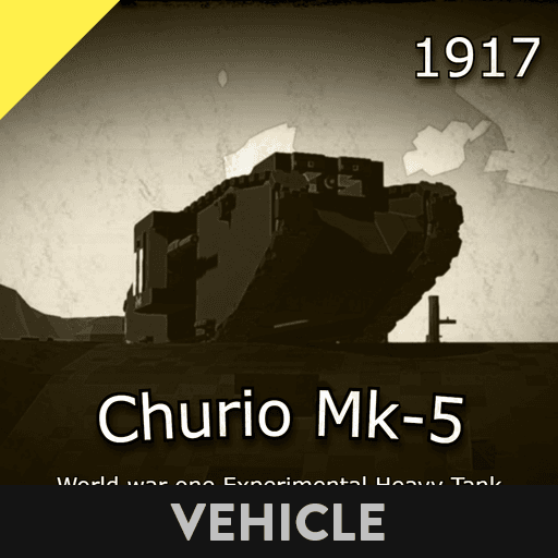 Churio Mk-5 Experimental World War one Heavy tank — Stormworks: Build and Rescue Steam Workshop preview image